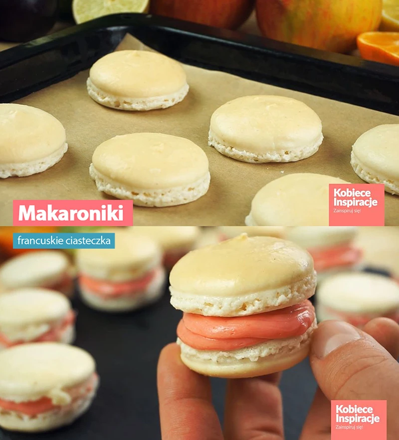 Makaroniki - francuskie ciasteczka