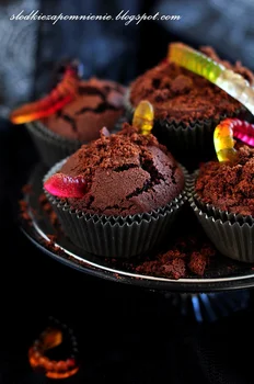 MUFFINY CZEKOLADOWE NA HALLOWEEN