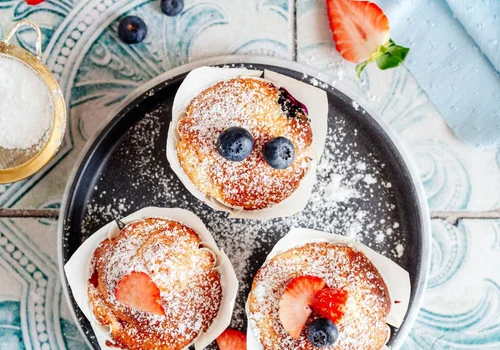 Proteinowe muffiny na serku wiejskim