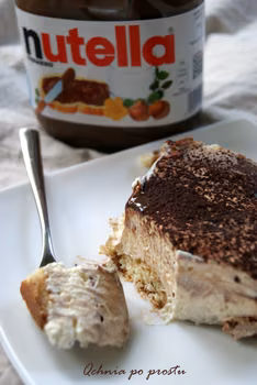 Nutellamisu - tiramisu z nutellą