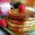 Pełnoziarniste pancakes'y