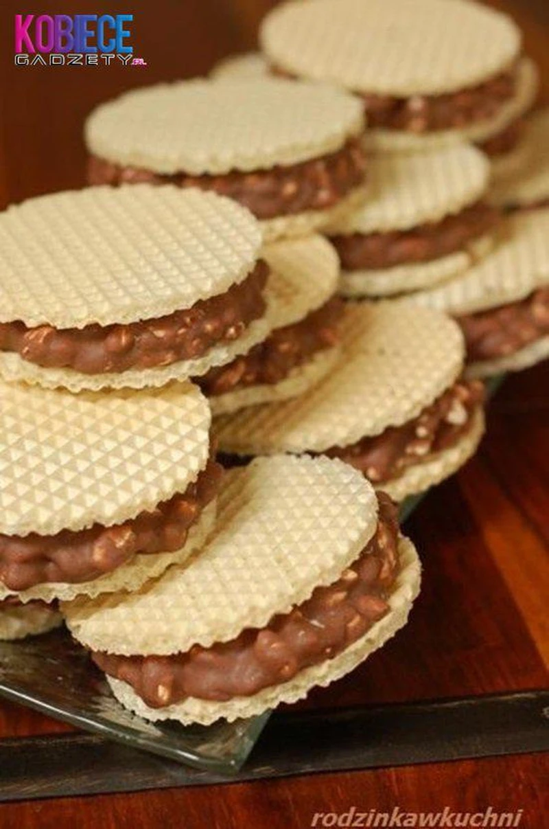 Chrupiące wafelki