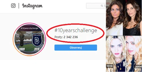 Nowe wyzwanie na Instagramie - #10yearschallenge! Jak zmieniły się gwiazdy w ciągu 10 lat?