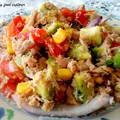 Lekka sałatka z tuńczykiem i warzywami
