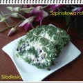 Szpinakowa rolada