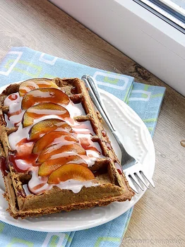 NIESAMOWICIE CHRUPIĄCE GOFRY SEZAMOWE (WEGAŃSKIE).