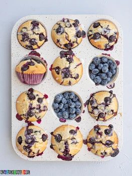 Muffiny z borówkami