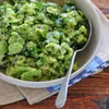 ZIELONE PESTO Z BOBU