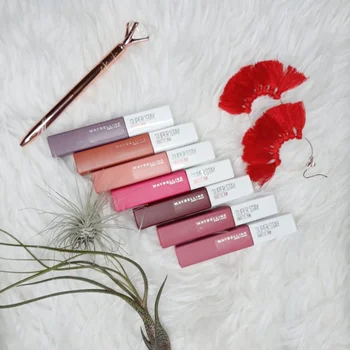 SŁÓW KILKA O POMADKACH MAYBELLINE- MATTE INK.