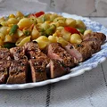 Kaczka z kolorowym pieprzem