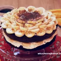 Tort z bananami