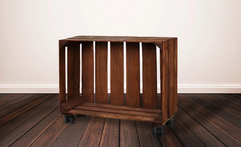 Szafka z drewna DIY