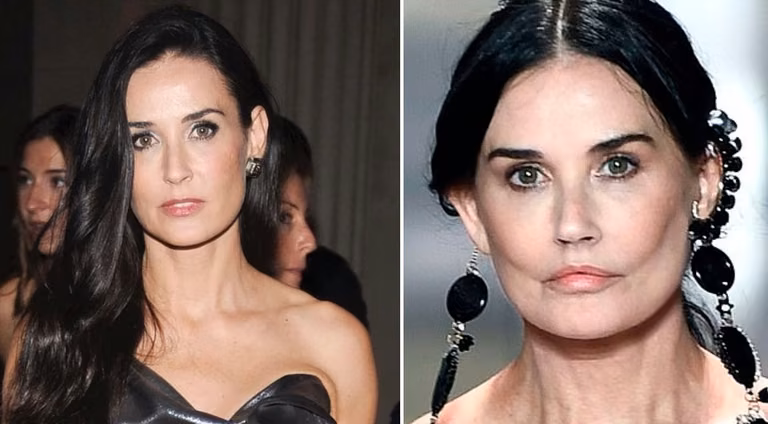Co się stało z twarzą Demi Moore? Zdjęcie na Instagramie wszystko wyjaśnia