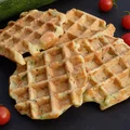 Cukiniowe gofry