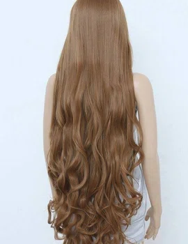 Piękne długie naturalne włosy