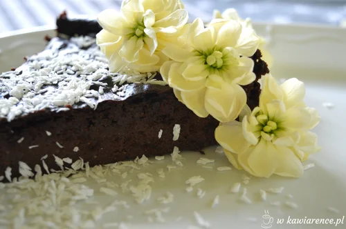 czekoladowe jaglane brownie - fit