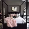 Sypialnia w stylu glamour