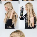 Fryzura w stylu boho