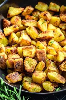 Chrupiące pieczone ziemniaki (3 składniki)
