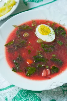 Botwinka – zupa z młodych buraków