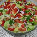 🥗 Sałatka z sałaty lodowej i kurczaka 🥗