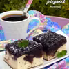 sernik piegusek na murzynku