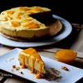 Kokosowy sernik mango z tofu bez pieczenia