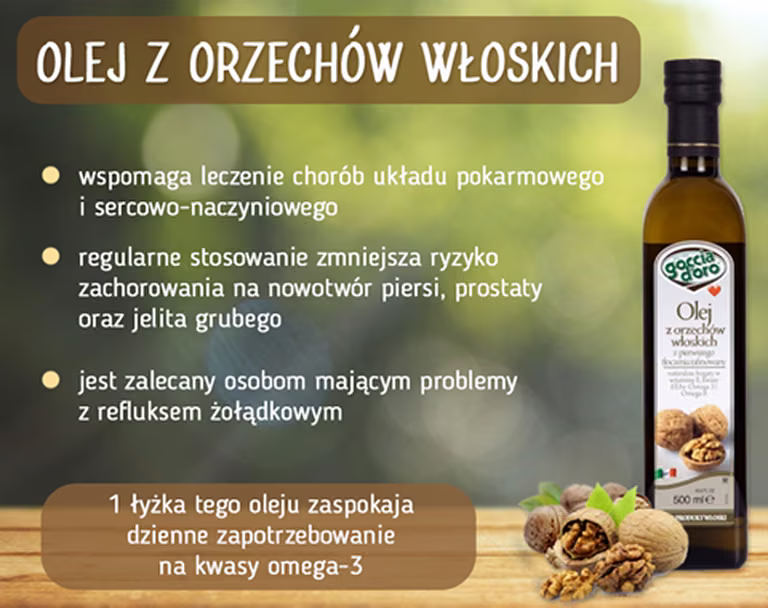 Olej z orzechów włoskich