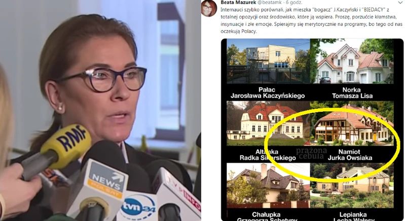 Beata Mazurek (PiS) PRZEPRASZA Owsiaka na Twitterze!