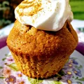 Bananowe muffinki z masłem orzechowym
