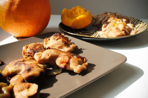 Pierogi z dynią