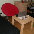 szybkie i łatwe (bez brudzenia) odnawianie stolika Lack z Ikea