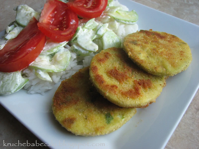Cukiniowe kotleciki