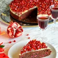 Ciasto czekoladowe z wiśniami i chilli
