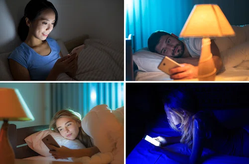 Czym grozi przeglądanie INTERNETU w łóżku przed snem?
