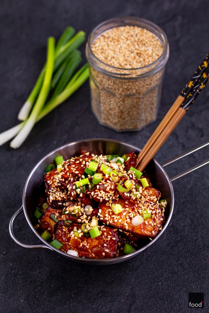 Dubu jorim - tofu po koreańsku