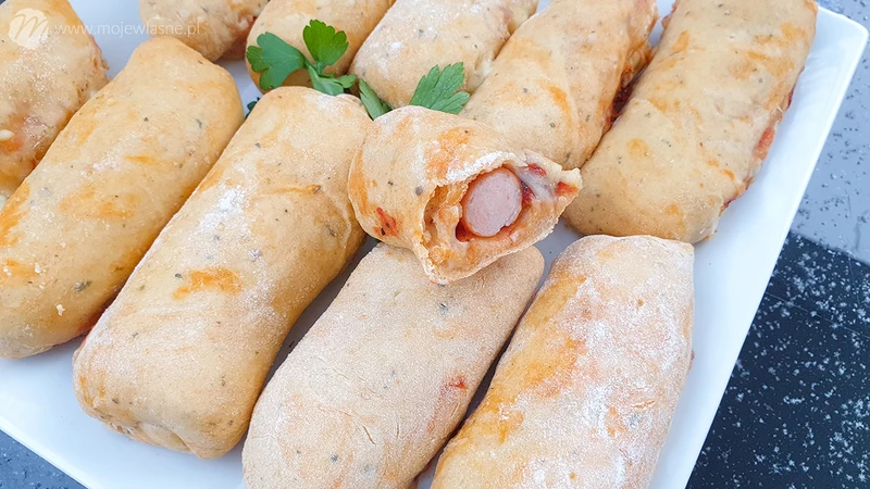 Szybkie parówki w cieście drożdżowym - obłędne!