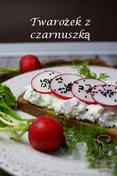 Twarożek  z czarnuszką