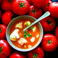 Diabelska Pomidorowa - Zupa z Pieczonymi Pomidorami