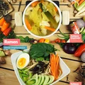 Ramen - japońska zupa - wersja wegetariańska