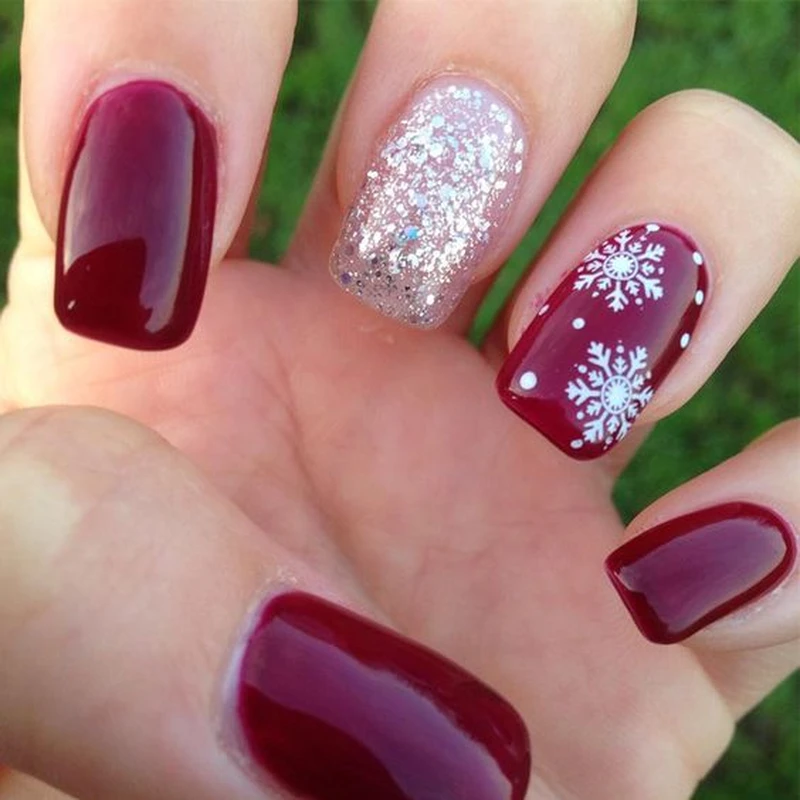 Manicure na święta