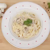 Tagliatelle z tuńczykiem w sosie śmietanowym