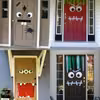 Dekoracje na Halloween - drzwi