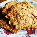 Kruche ciastka owsiane z bakaliami