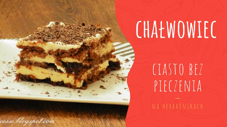 Chałwowiec ciasto bez pieczenia z powidłami śliwkowymi + Film