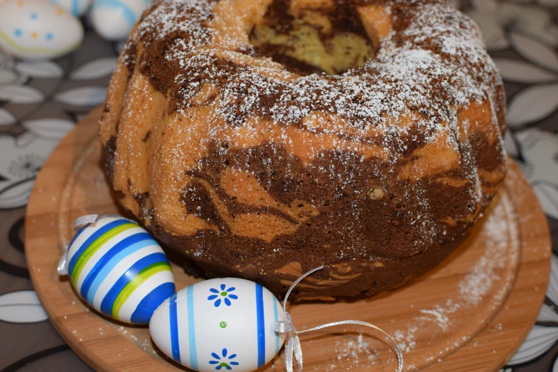 Wielkanocna babka zebra