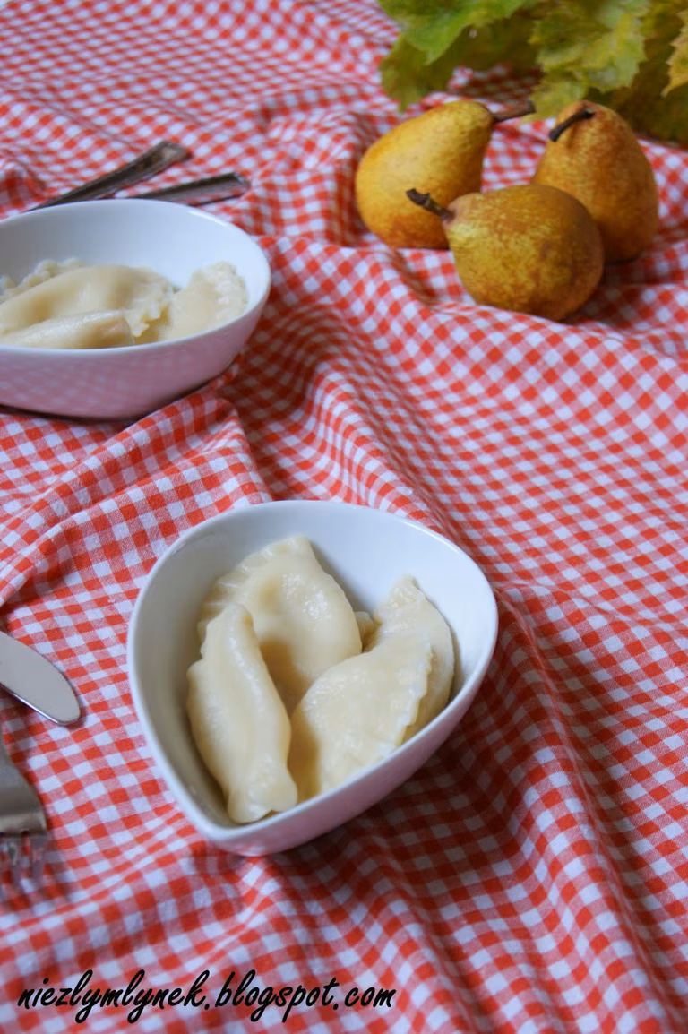 Pierogi z gorgonzolą i gruszką - Najlepsze!