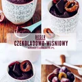 Deser czekoladowo-śliwkowy