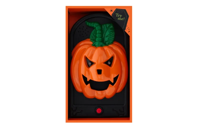 Zdjęcie Ten dzwonek do drzwi z Rossmanna to hit na Halloween! Motyw dyni i nie tylko - za 29,99 zł zrobi niezłe show #2