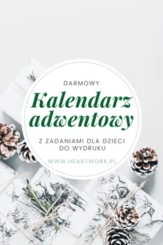 Darmowy kalendarz adwentowy dla dzieci – Heartwork – Wrocław